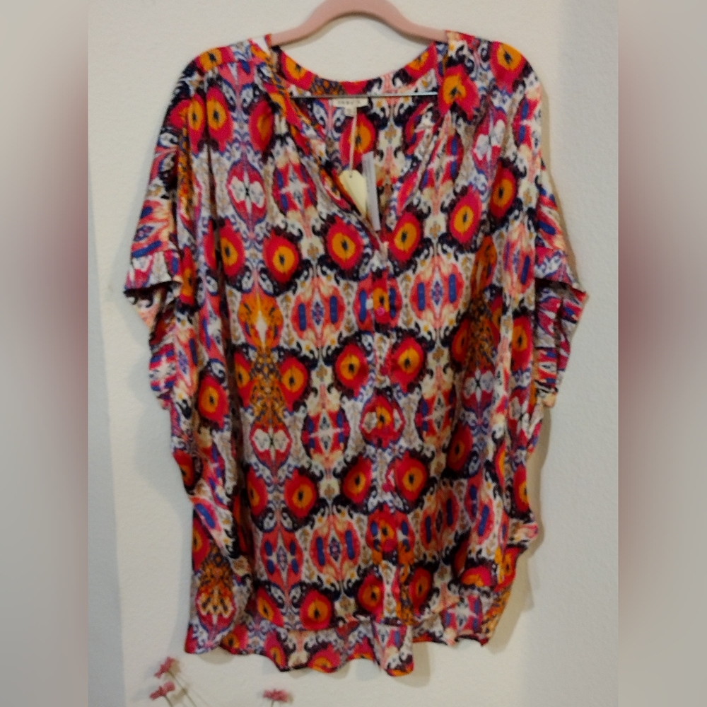 JODIFL Multicolor Abstract Blouse